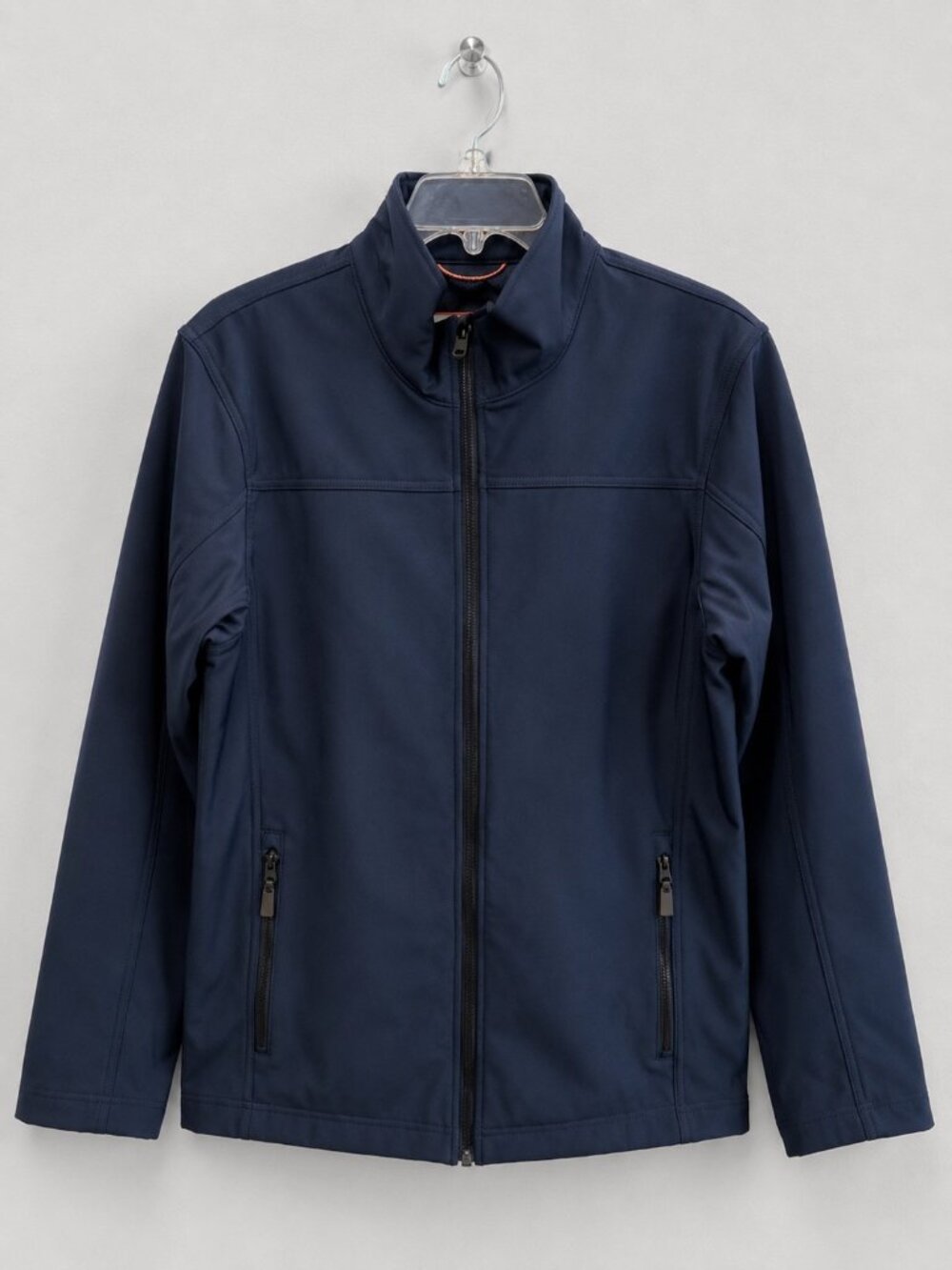 Hawke & Co Mens Medium Navy Performance Soft Shell Bonded Jacket NEW